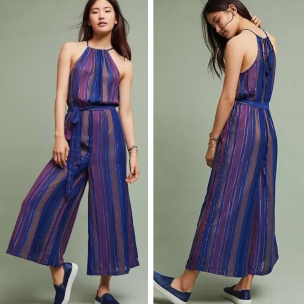 Anthropologie Cleobella Lois Wide-Leg Jumpsuit